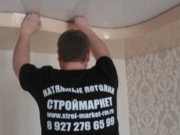 монтаж двухуровнего натяжного потолка Саранск