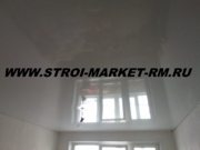 глянцевый потолок на кухне в Саранске